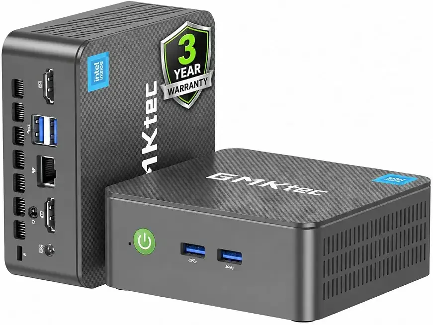 GMKtec G3S Mini PC Computers Intel N95 Processor (Turbo 3.4GHz)