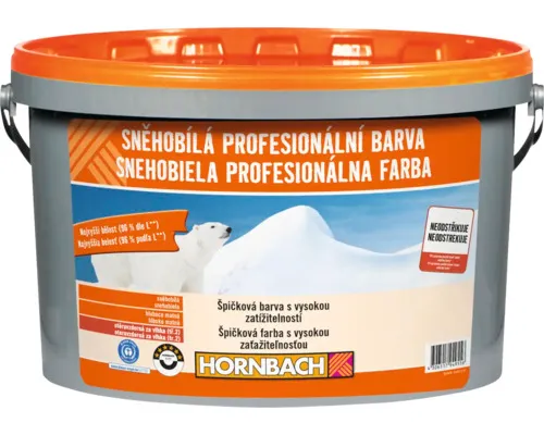 Barva na zeď HORNBACH Sněhobílá profesionální 16 kg