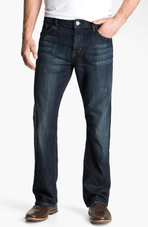 Matt Relaxed Straight Fit Jeans