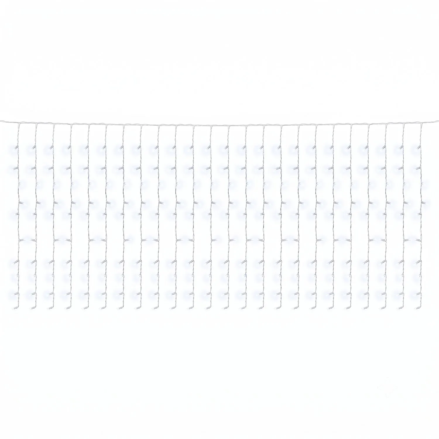 Tenda Luminosa Premium 240 LED Bianco Freddo Prolungabile h1x4 metri