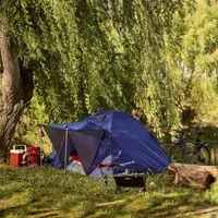 Carpa para Camping 4 Personas Iglú Dome Taupe Klimber