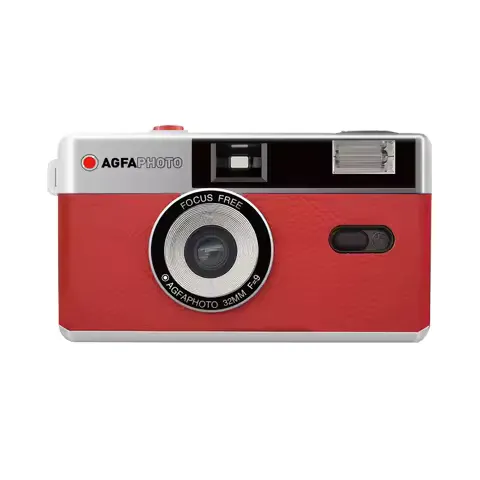 New Cassic New Agfa Camera, Non disposable Retro Film Camera, Film Fool With Flash 135 Point And Shoot Film Camera for Travel