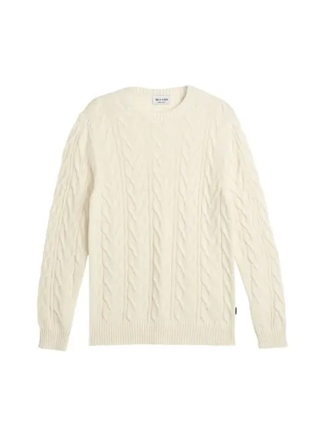 5637 - IQ Sweater Pure White