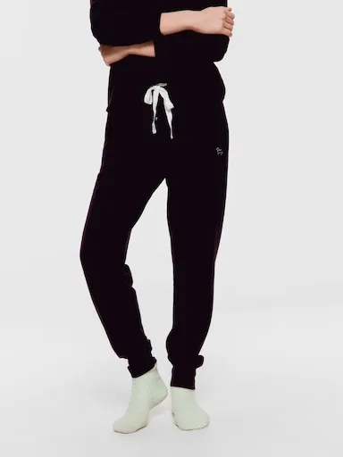 Black Waffle Easy Pj Pant