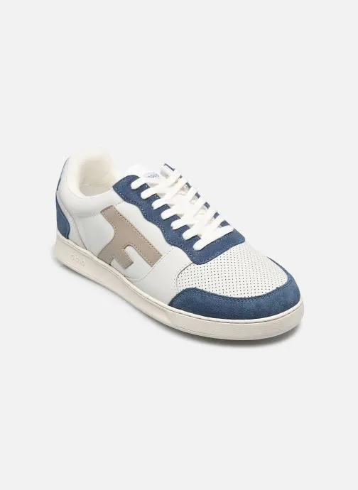 Lage sneakers HAZEL LEATHER SUEDE M heren wit