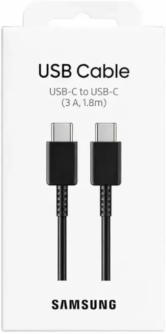 USB-C to USB-C Cable 1.8m 3A Black