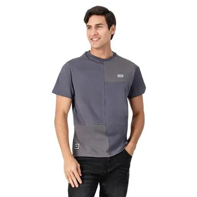 Playera Hummo Hombre Diseño De Bloques