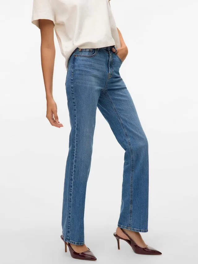 VMTESSA Høyt snitt Straight Fit Jeans