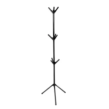 Appendiabiti da Terra in Metallo 9 Ganci h162 cm
