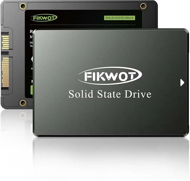 Fikwot FS810 128GB SSD, 2.5" SSD SATA III 6Gb/s, Solid State Drives, Up to 560MB/s, 3D NAND TLC Flash, Interna…