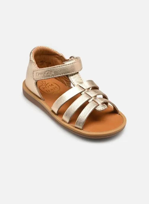 Sandalen POPPY STRAP meisjes goud en brons