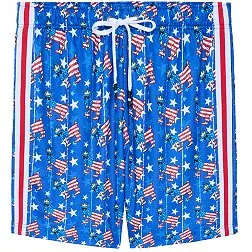 GOAT USA Boys' Freedom AOP Shorts