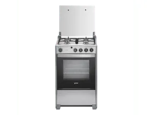 Global - Cocina gas Baltra 4 Quemadores 24" Quarzo | Gris