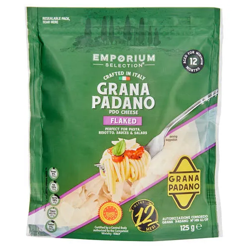 Grana Padano Flaked 125g