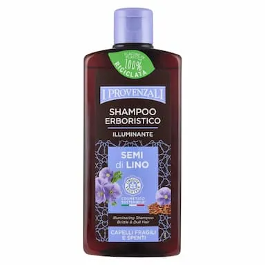 Shampoo Erboristico Semi Di Lino Illuminante Capelli Tinti E Spenti 250Ml