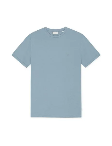Core Contrast T-Shirt Faded Denim Blue