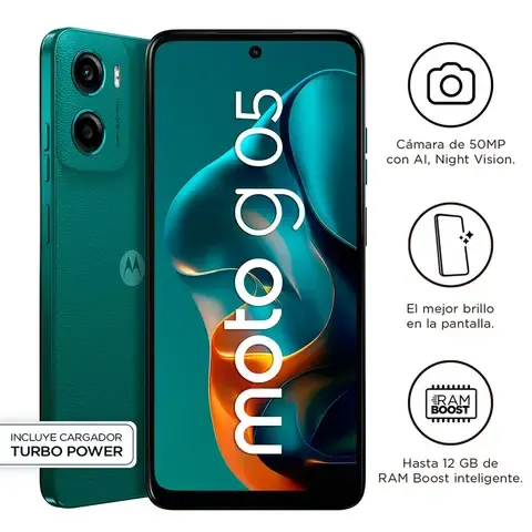 Celular G05 XT2523-2 Ad 4GB 128GB Verde Profundo