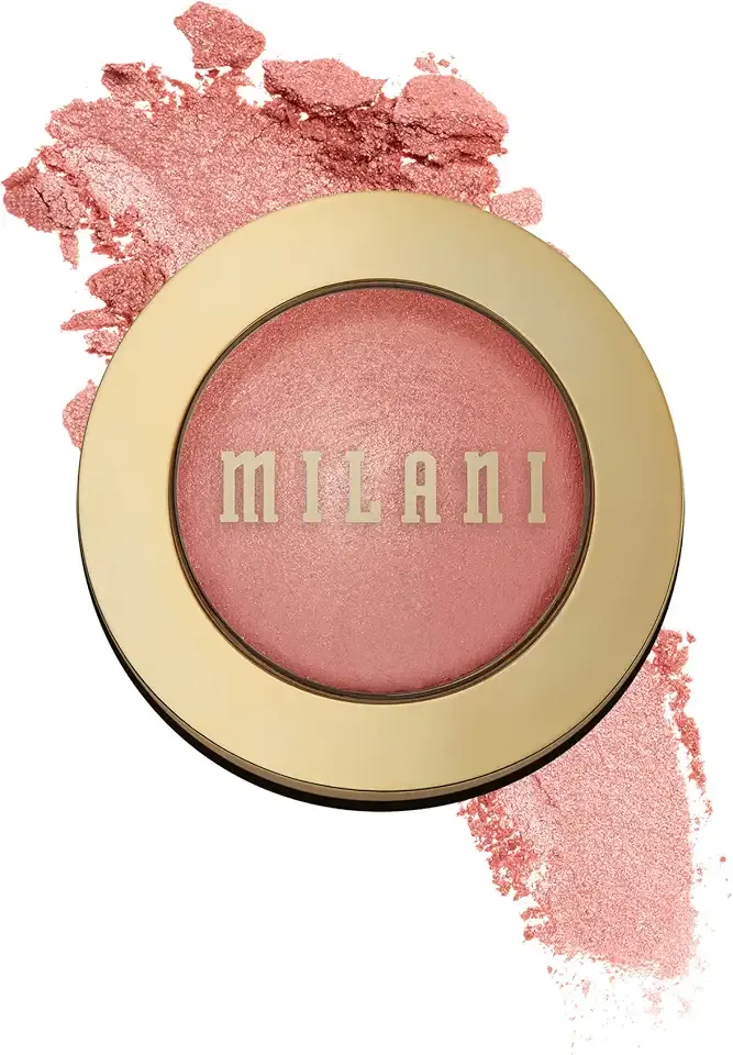 Milani Baked Blush, Powder Blush for Cheeks, Cruelty Free Makeup - Shape, Contour & Highlight Face for a Shimmery or Matte Finish -Petal Primavera