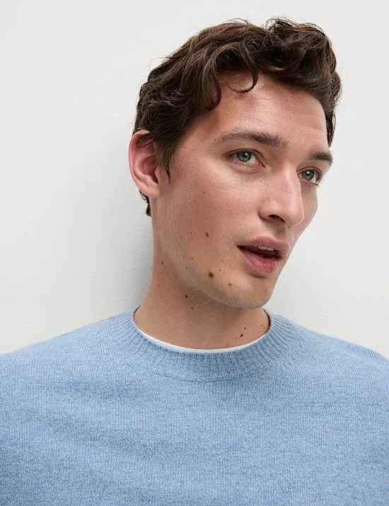 Pure Lambswool Crew Neck Jumper