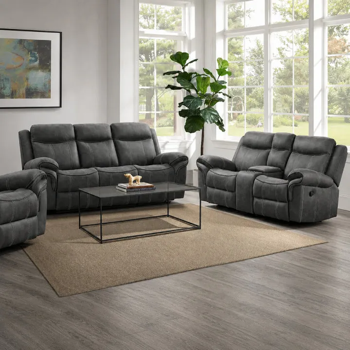 TIsma Reclining Manual Sofa and Loveseat by Best Home