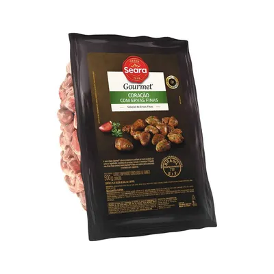 coração de frango seara gourmet com ervas finas 500g