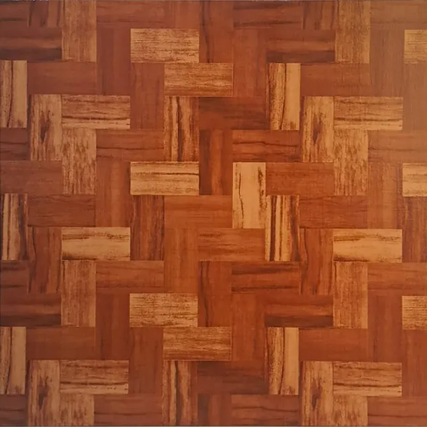Cerámica maderada Parquet satinada 56 x 56 cm