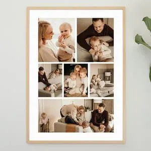 Personlig plakat | Bildecollage Nina