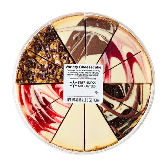 Marketside Variety Cheesecake, 40 oz, 12 Slices (Refrigerated)