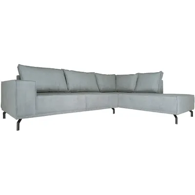 Hoekbank Ron 149 steel rechts