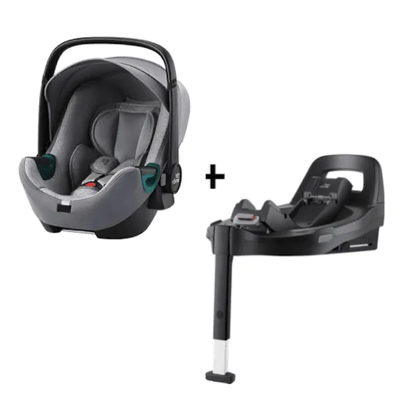 Britax | Baby-Safe 3 i-Size + Vario 360 Base | Grey Marble
