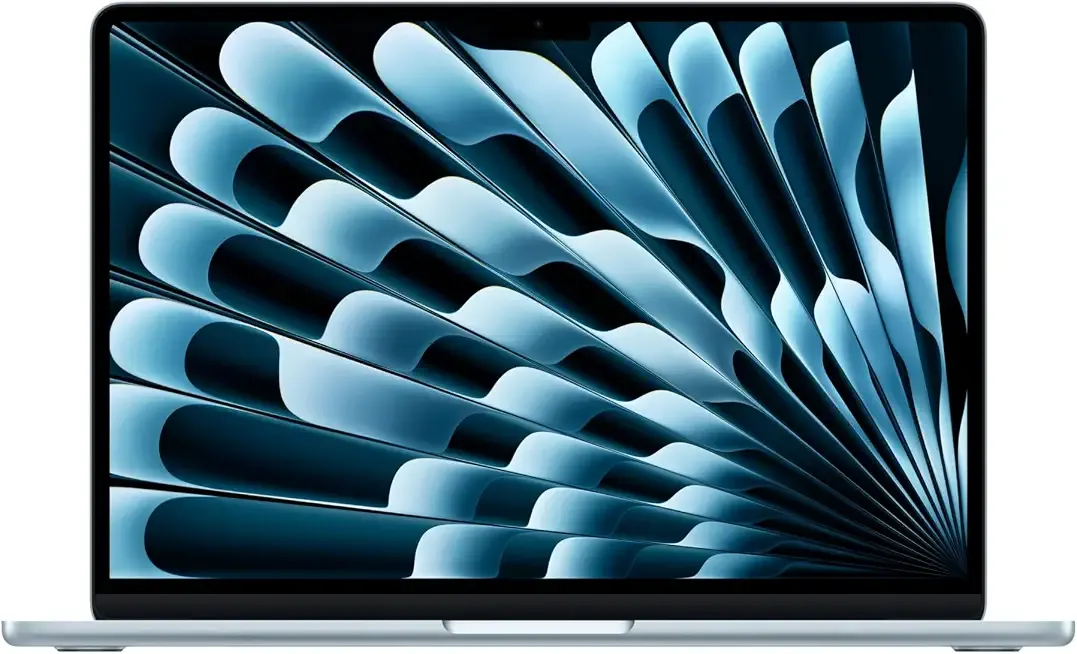 2026 MacBook Air 13-inch Laptop with M5 chip: Built for AI, 13.6-inch Liquid Retina Display, 16GB Unified Memory, 512GB SSD, 12MP Center Stage Camera, Touch ID, Wi-Fi 7; Sky Blue