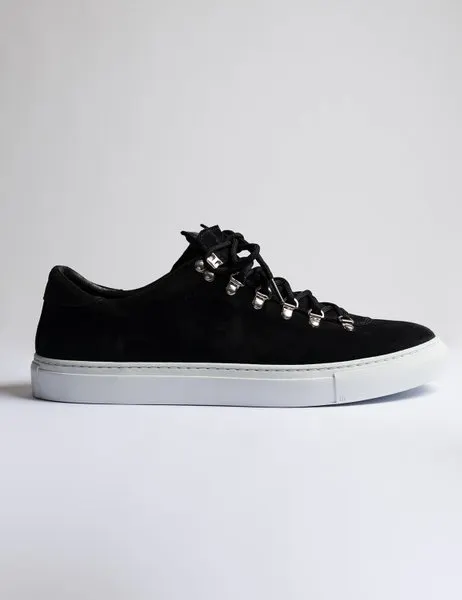 M. Marostica Low Sneakers Black Suede