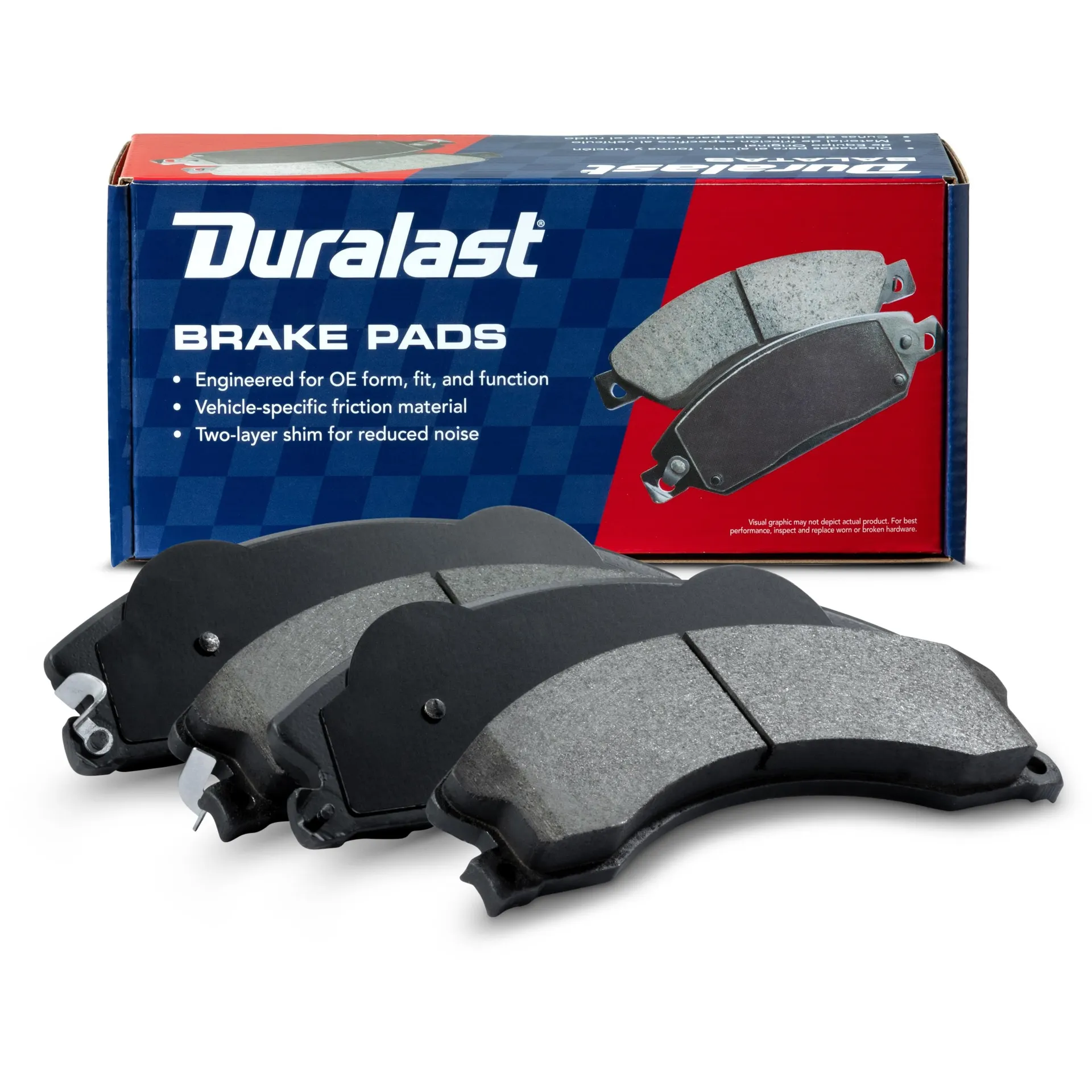Duralast Ceramic Brake Pads MKD1411