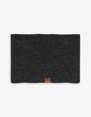 Sciarpa ad anello - Melangiato - grigio scuro