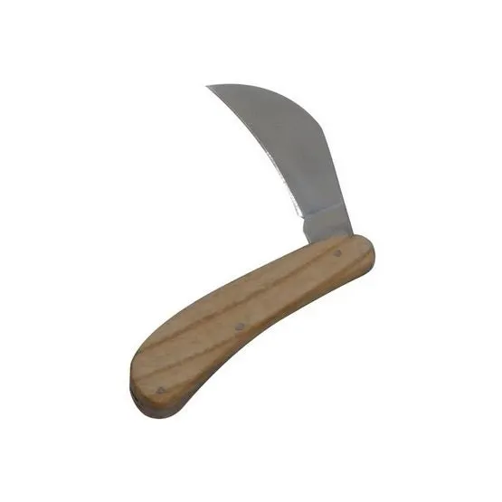 Stainless Steel Gardeners Knife With Ash Handle