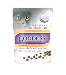GODDESS STERILISIERT mit Kaninchen für Katzen 750 g