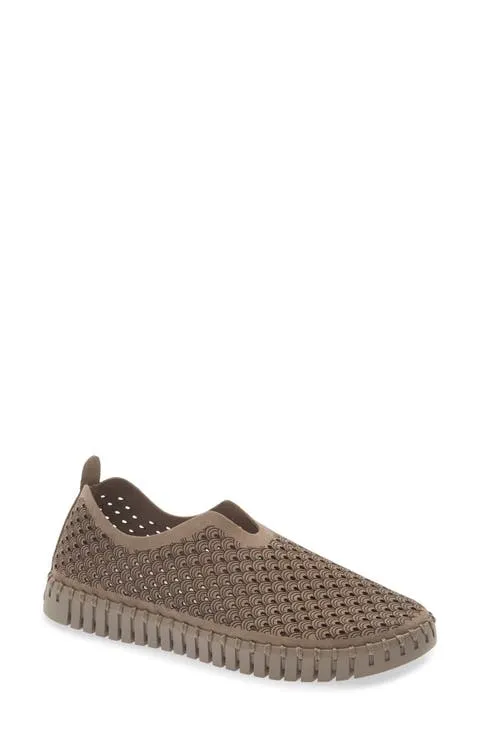 Ilse Jacobsen Tulipu Perforated Slip-On Sneaker