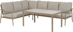 Intratuin 6-zits loungeset Tara naturel