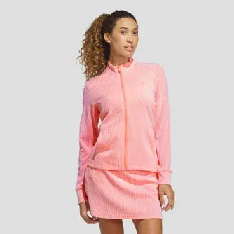 adidas Womens Performance Texture Full Zip Jacket