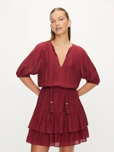 Camille Frill Mini Dress