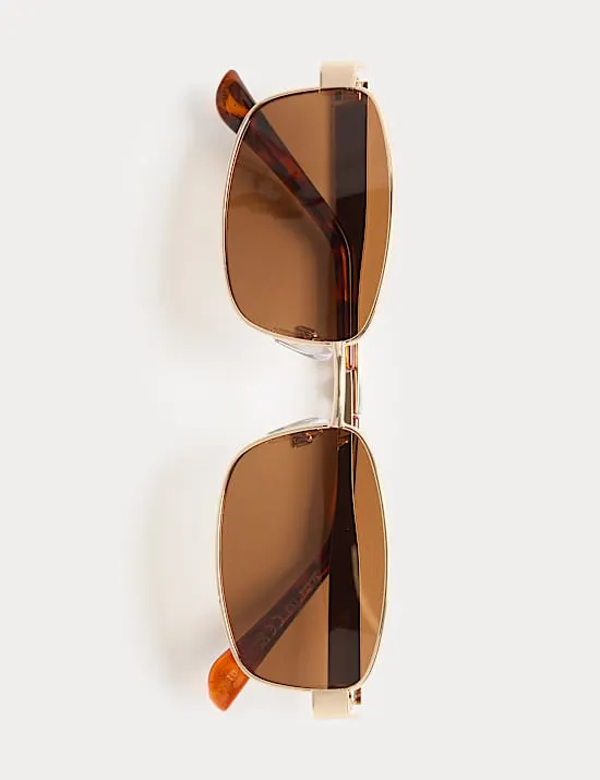 Metal Polarised Sunglasses