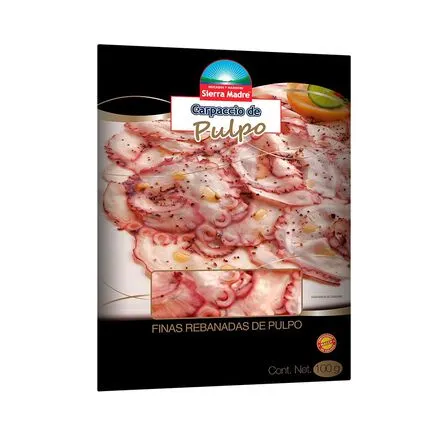 Carpaccio Pulpo Sierra Madre 100 Gr