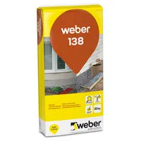 Rouhepinnoituslaasti weber 138 harmaa 20 kg