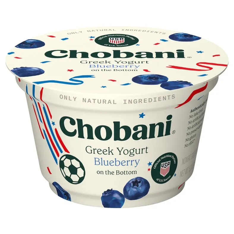 Chobani Nonfat Greek Blueberry Yogurt