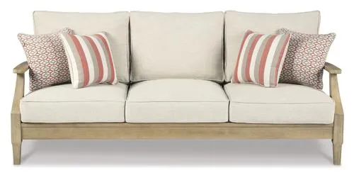 Signature Design® by Ashley® Pisano Pointe Outdoor Sofa with Cushion