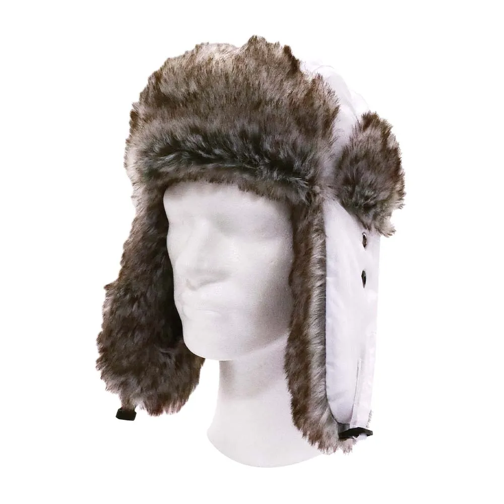 Classic pelslue - hvit