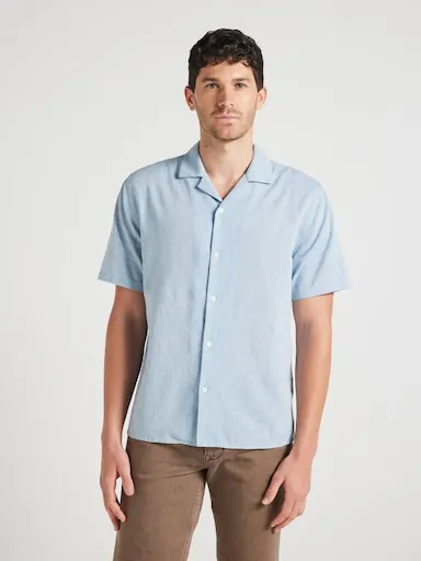 Just Jeans Linen Blend Revere Shirt