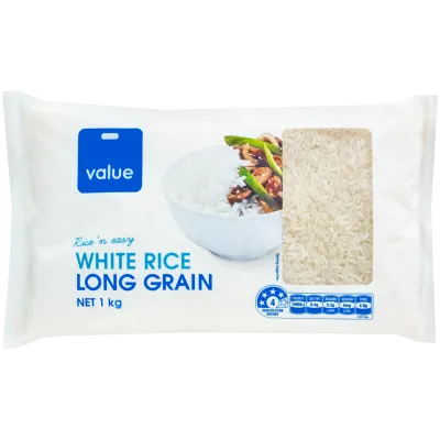 Value White Long Grain Rice