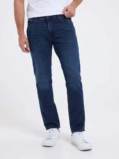 JACK AND JONES Slim Glenn Original In 260 Blue Denim Jean
