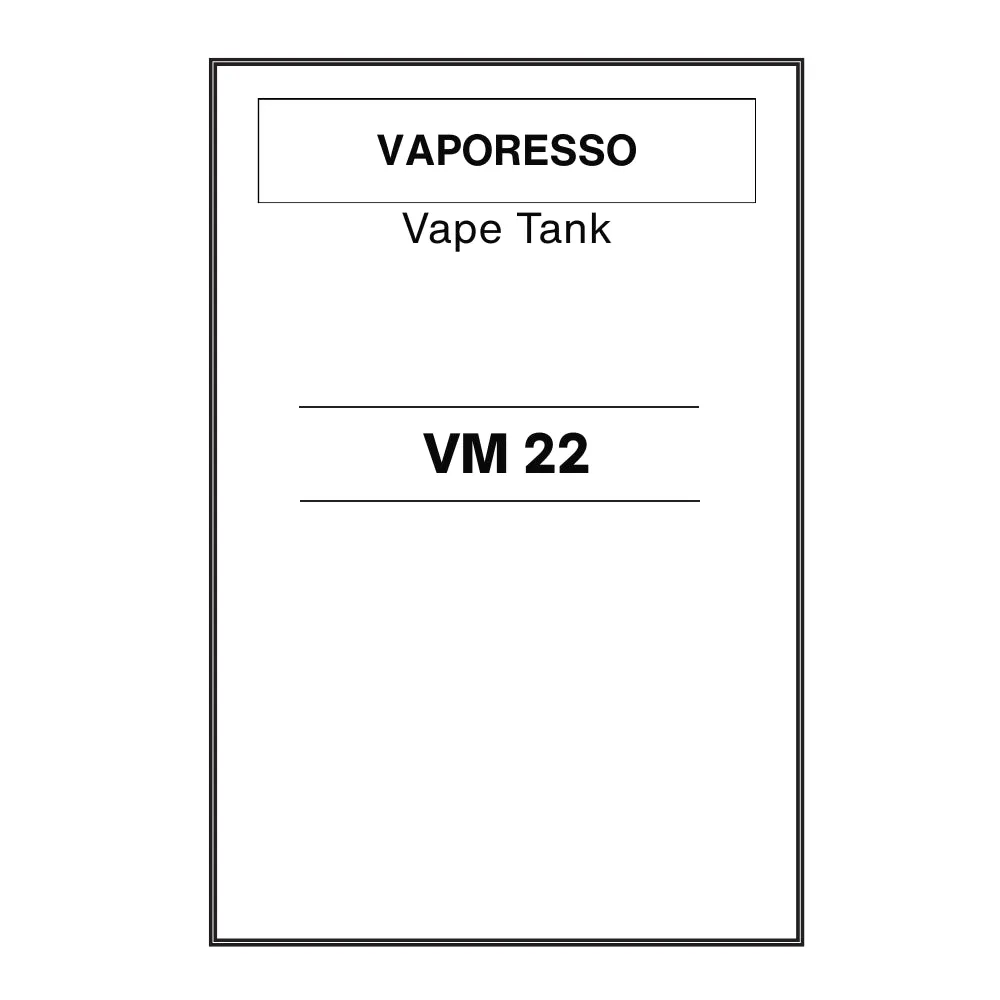 Vaporesso VM 22 Tank